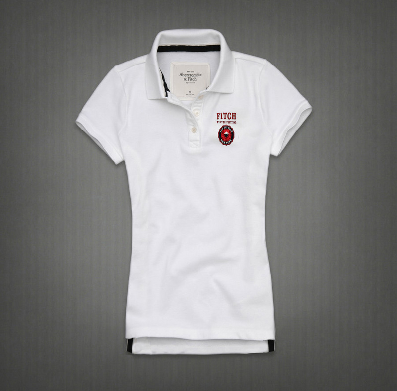 Abercrombie Fitch Mujeres Polo Corto Remera AF8423